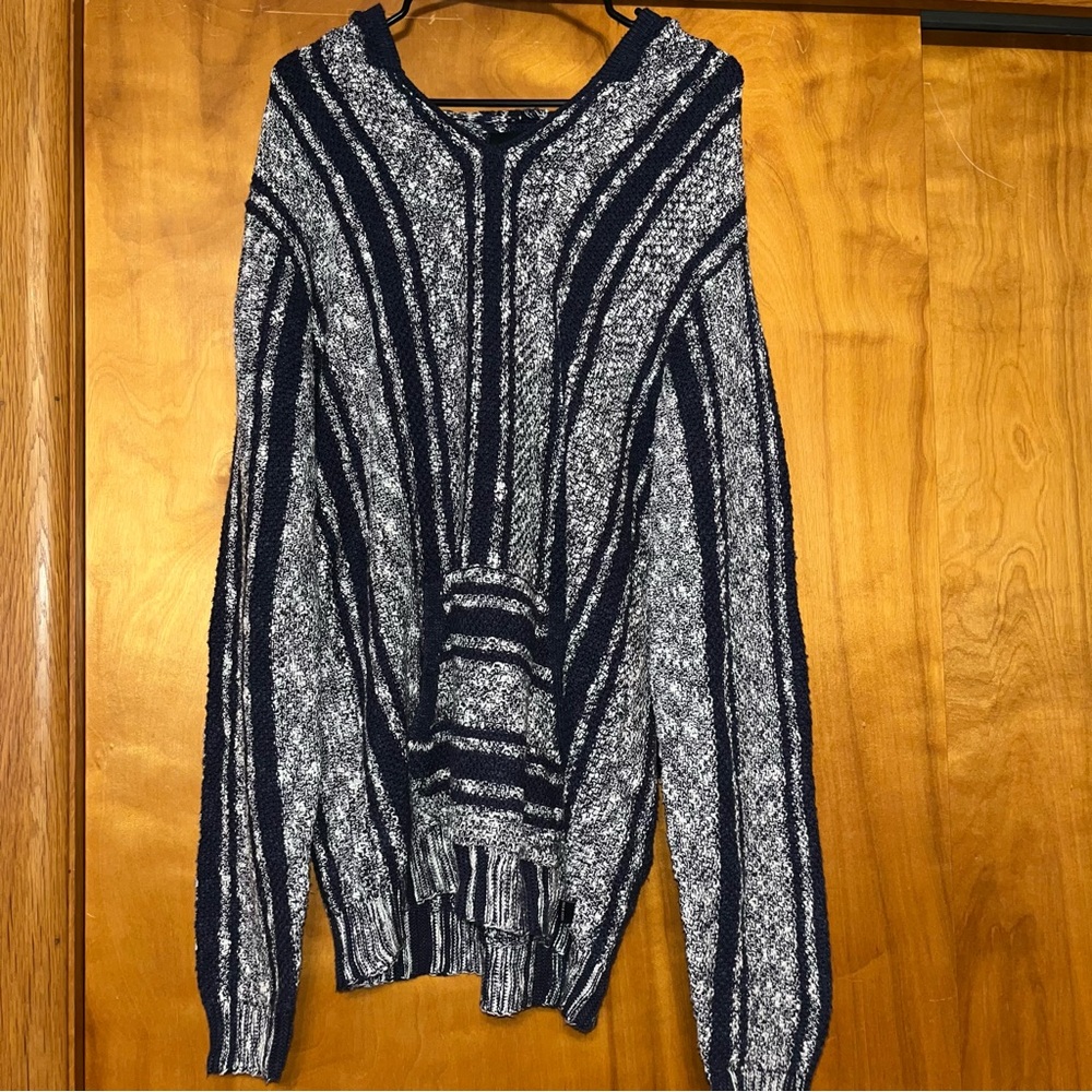 Mens Lucky Brand Hooded Sweater
